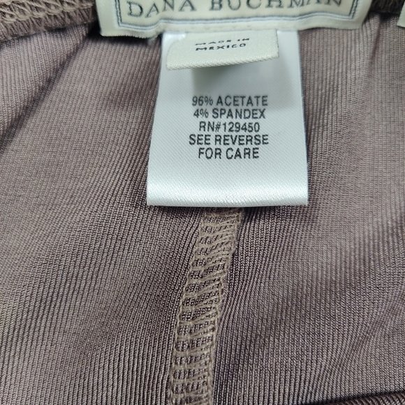 Dana Buchman tan travel high-waisted pants in brown Size: XL. - Picture 3 of 4